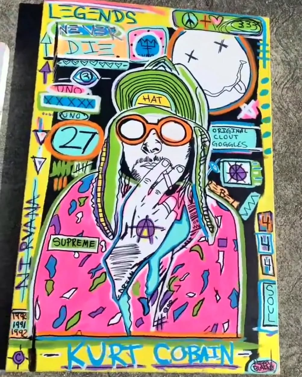 Forever 27 Cobain