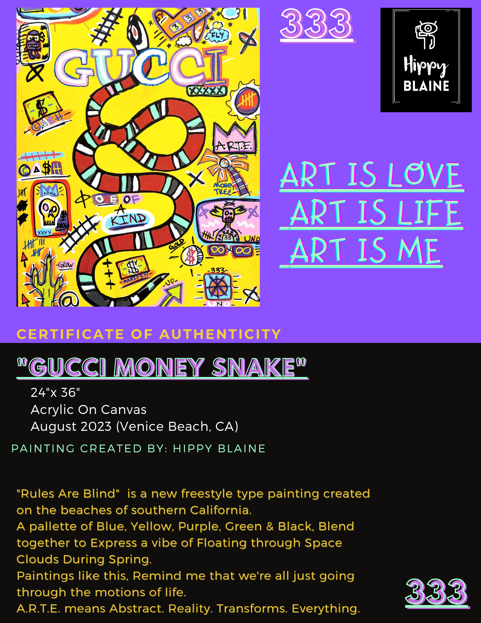 Gucci Money Snake